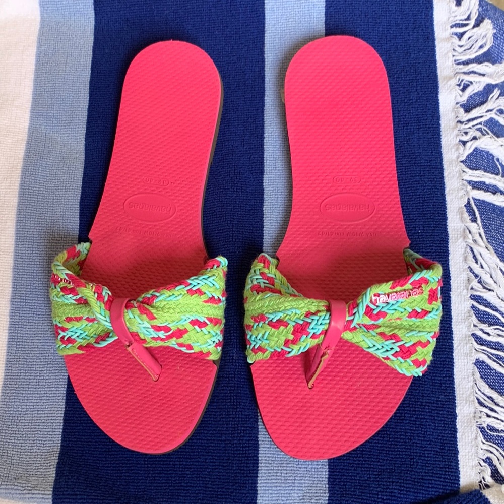 Havanaianas ST Tropez sandals. Size 39-40.